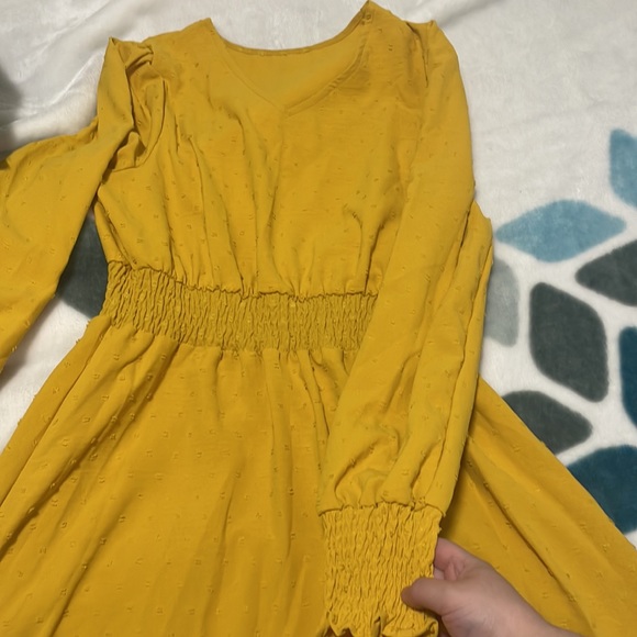 Shein yellow dress - Picture 4 of 6